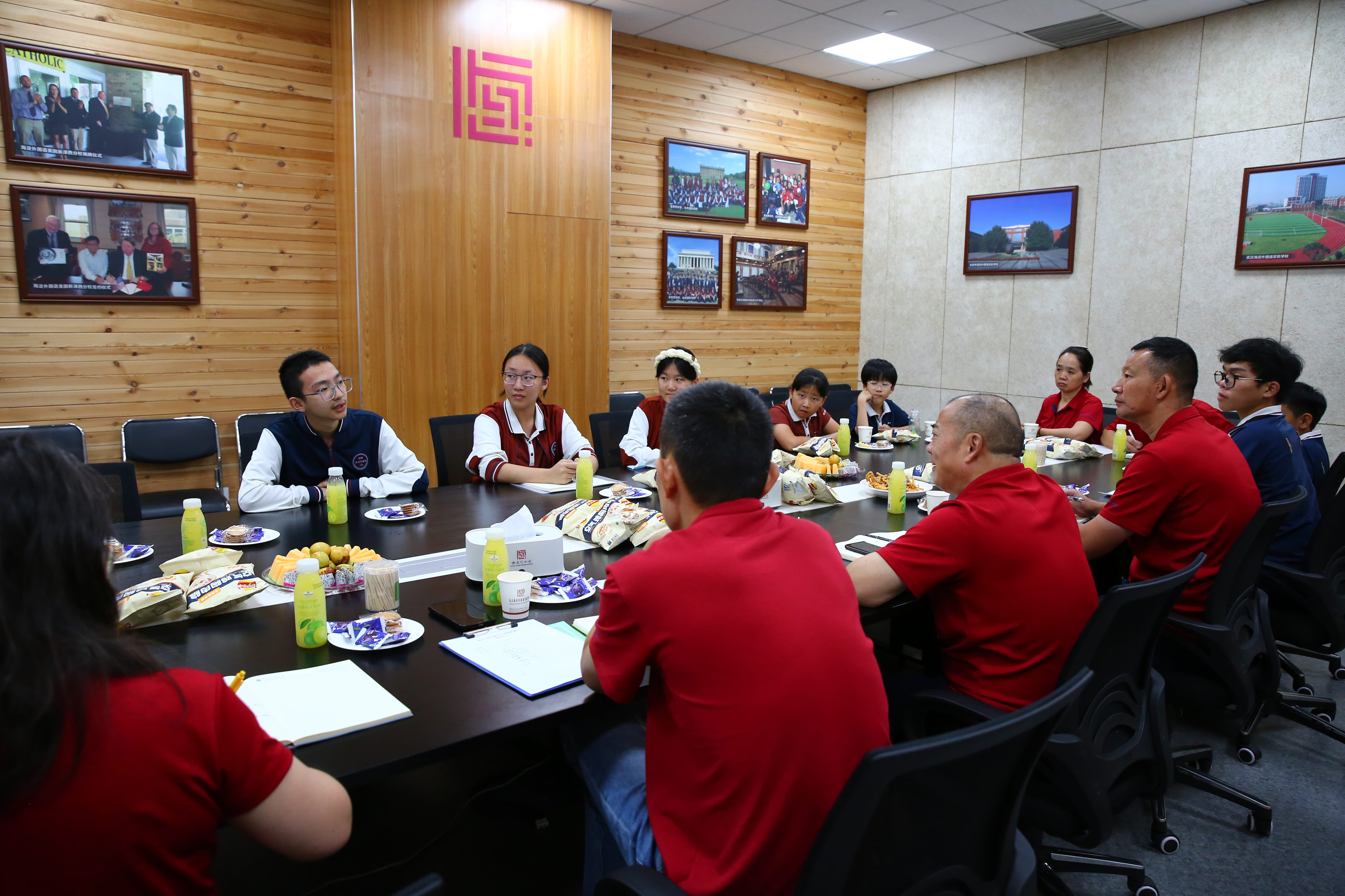 共商共议师生合力,共建共享美好“食”光丨武汉海淀外国语实验学校膳食委员会会议掠影 共商共议师生合力,共建共享美好“食”光丨武汉海淀外国语实验学校膳食委员会会议掠影